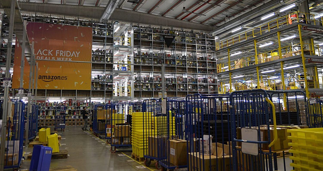 amazon entre los almacenes más grandes del mundo