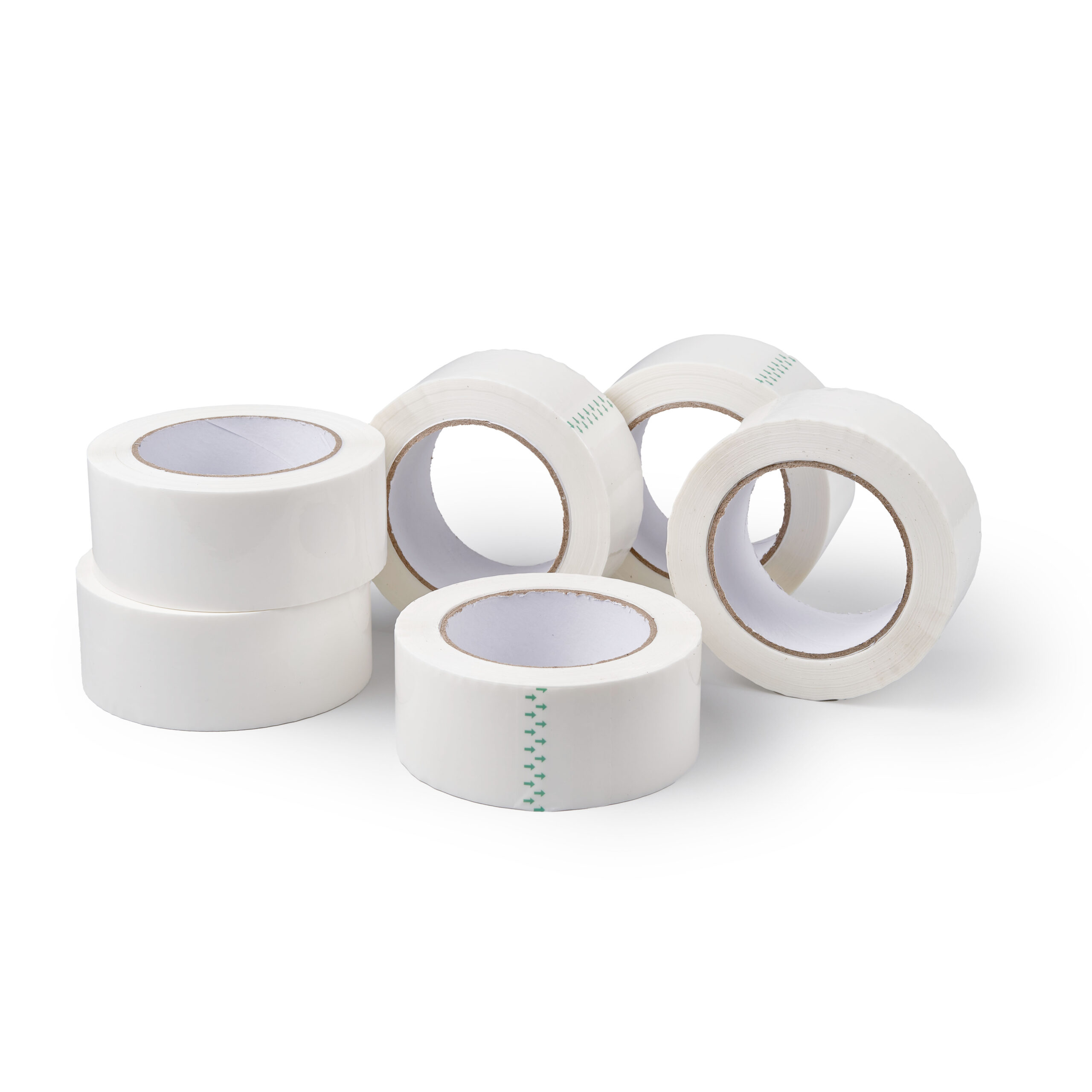 Rollo de precinto acrílico blanco Fijaplast 48mm x 125m