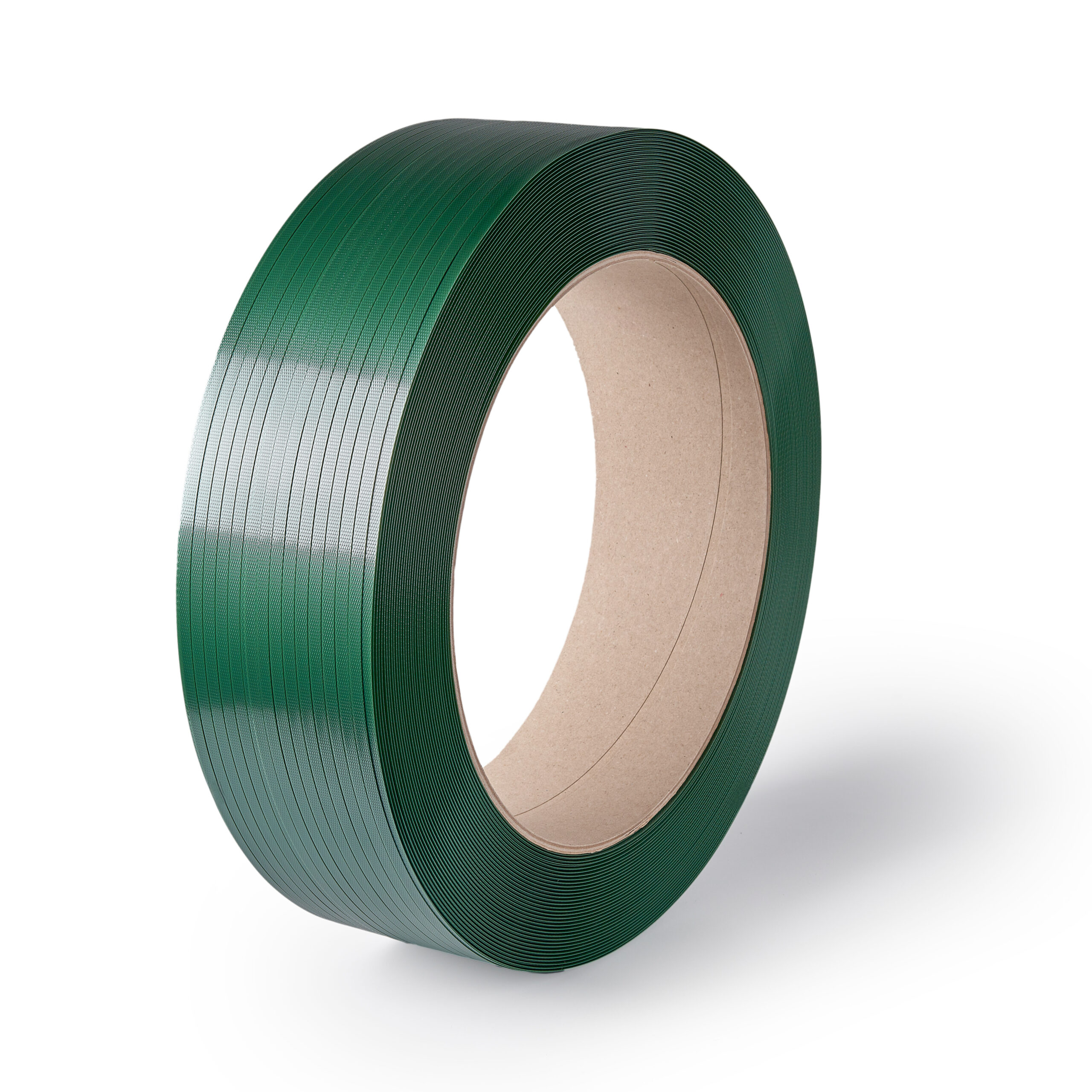 bobina de fleje de poliester verde 9.5x0.6mm 100 por cien reciclado