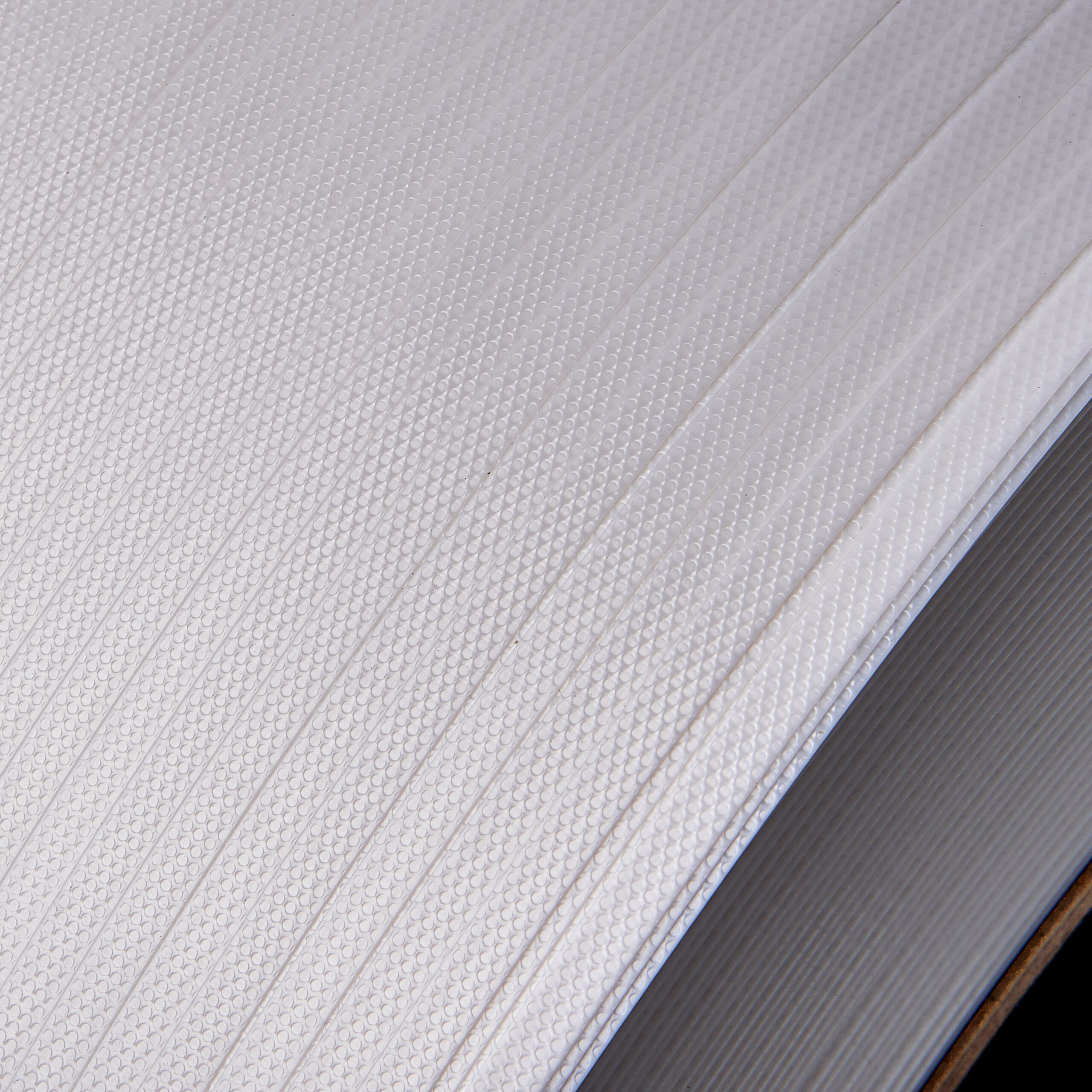 bobina de fleje de polipropileno blanco 6500m d200mm para flejadora automatica