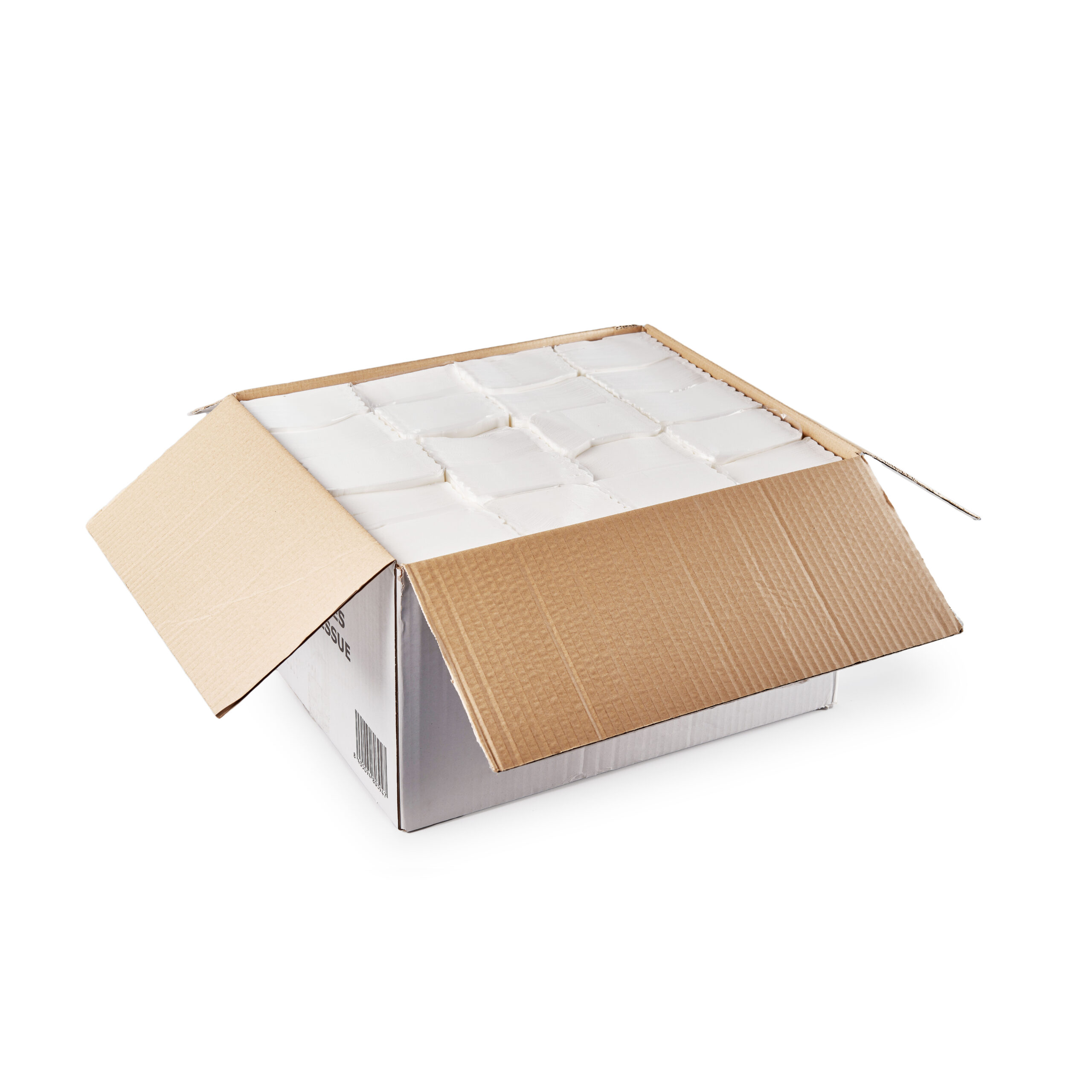caja de papel secamanos zig zag de celulosa