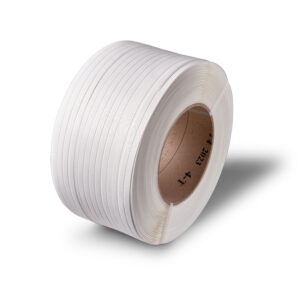 fleje de polipropileno blanco 170kg resistencia con superficie grafilada