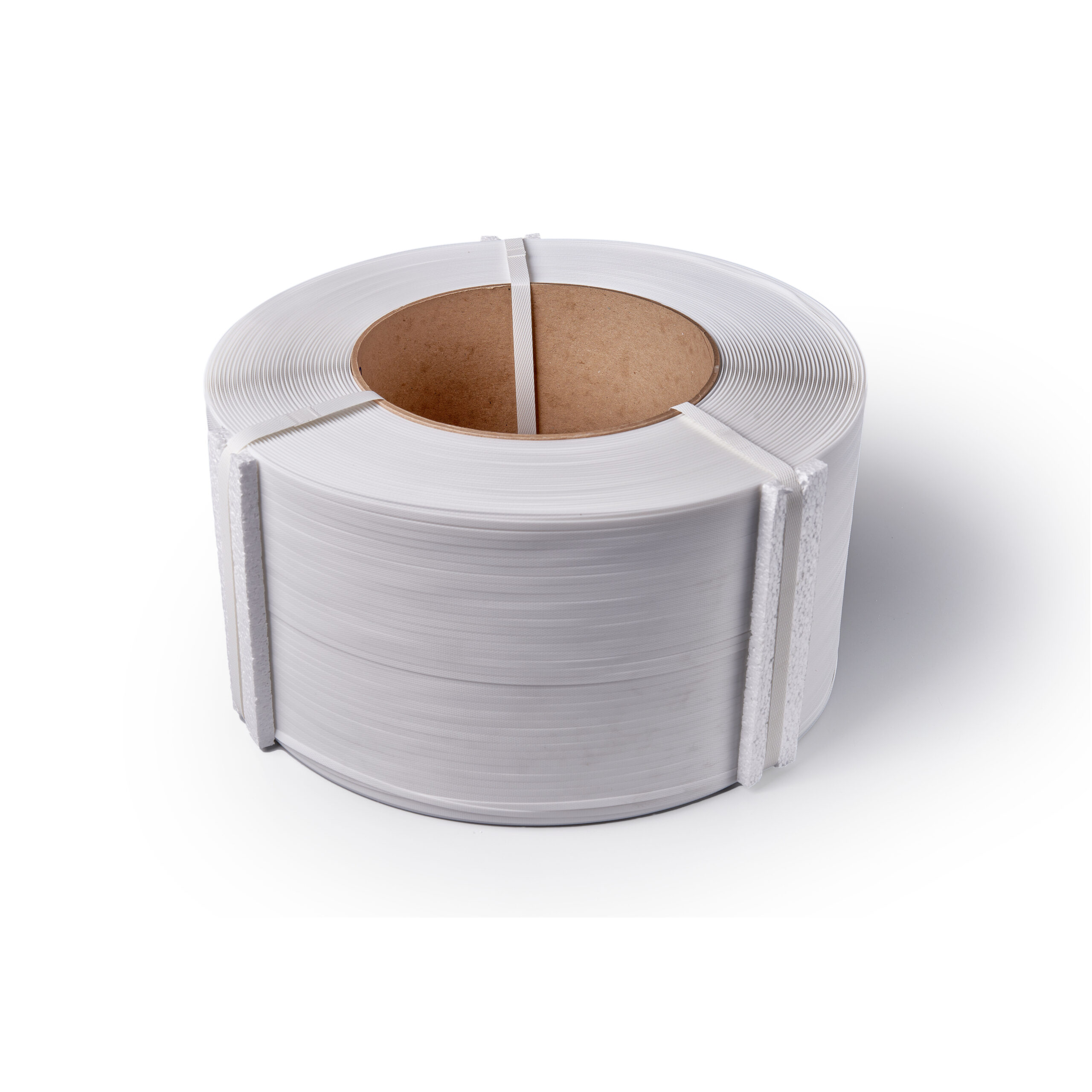 fleje de polipropileno blanco 5mm bobina grande listo para uso industrial