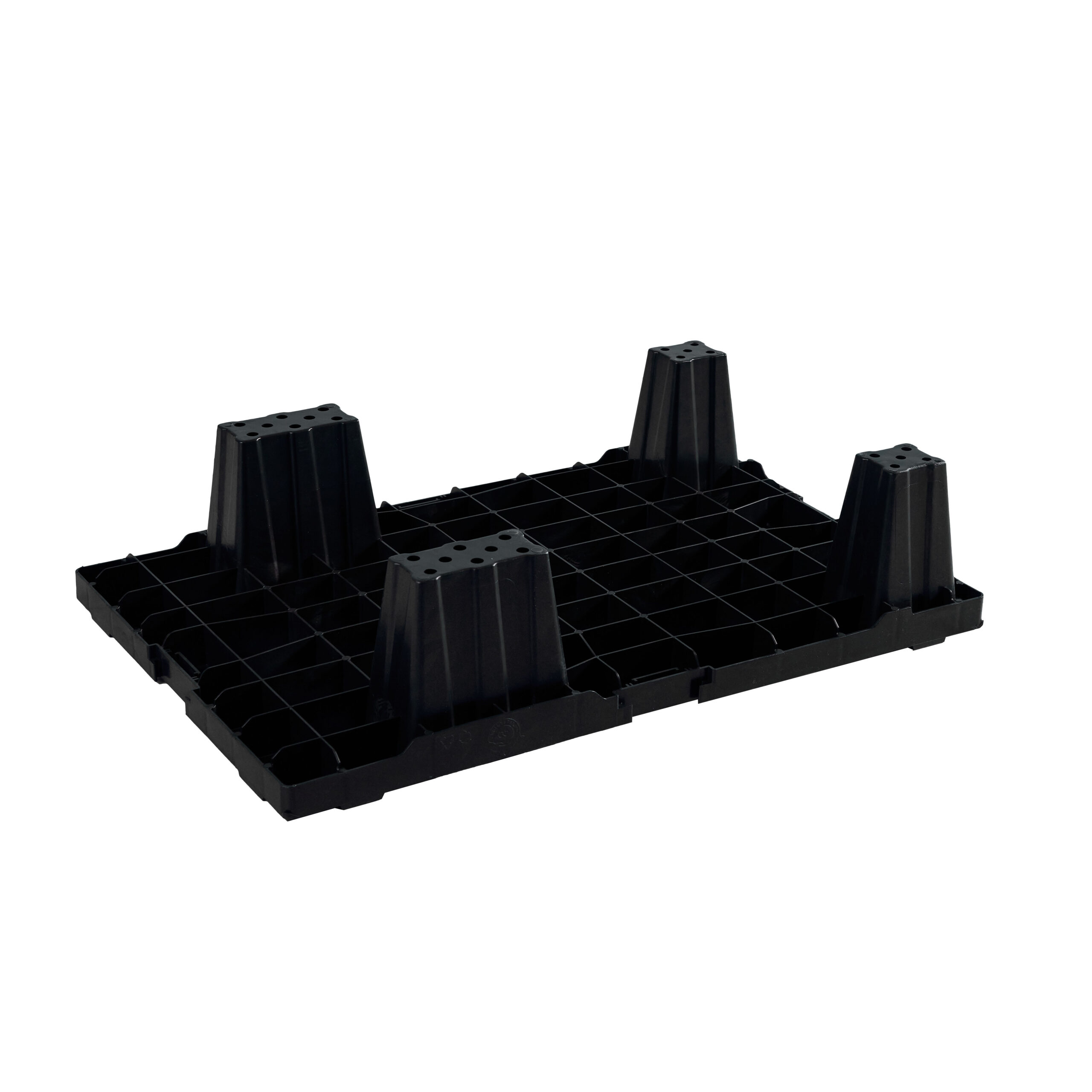 palet de plastico 4 pies para exposicion en tienda (13777)