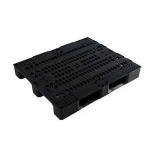 palet de carga pesada de plástico Heavy Fijaplast con 3 patines, listos para su uso en entornos industriales exigentes (8319)