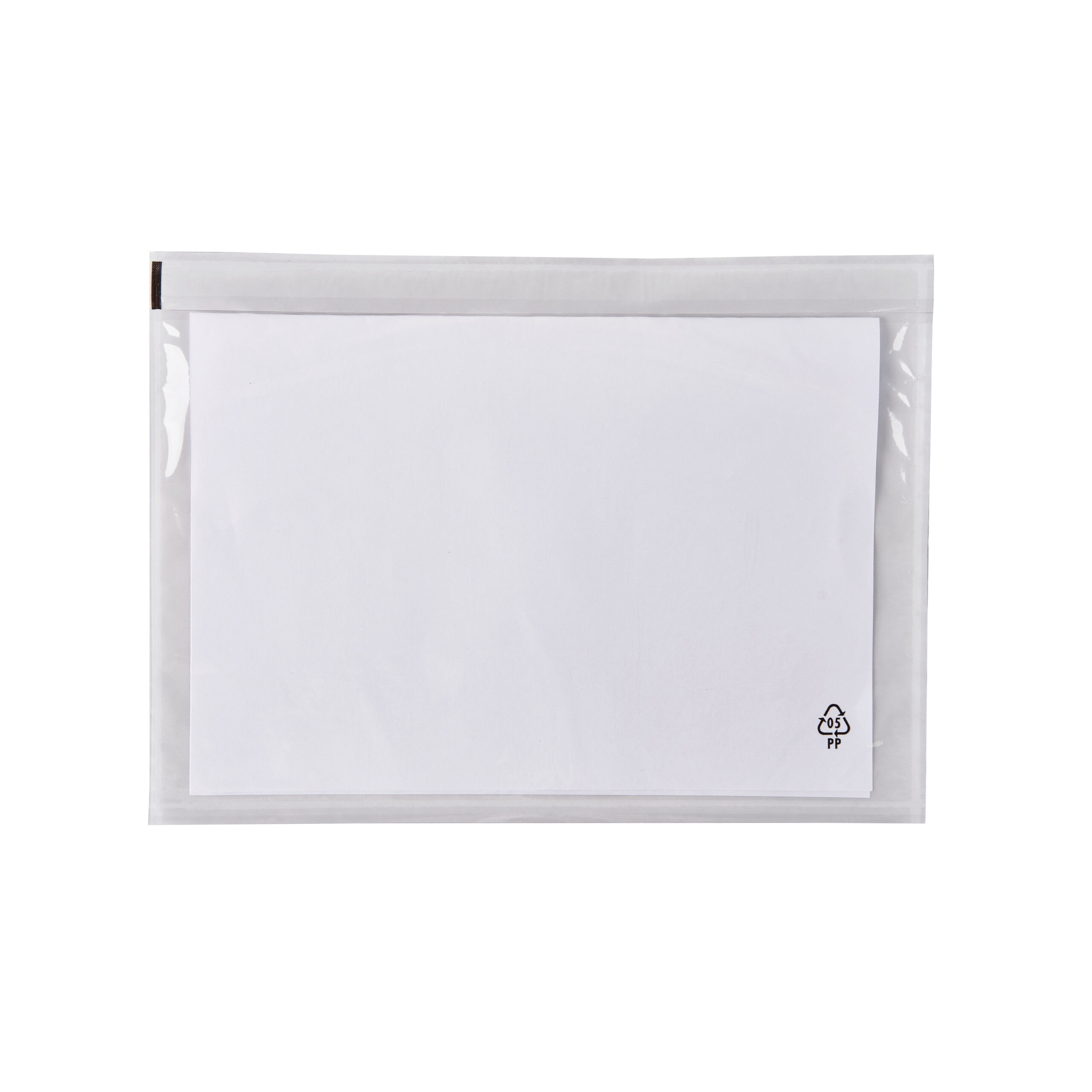 sobre de packing list grande transparente para albaranes y facturas
