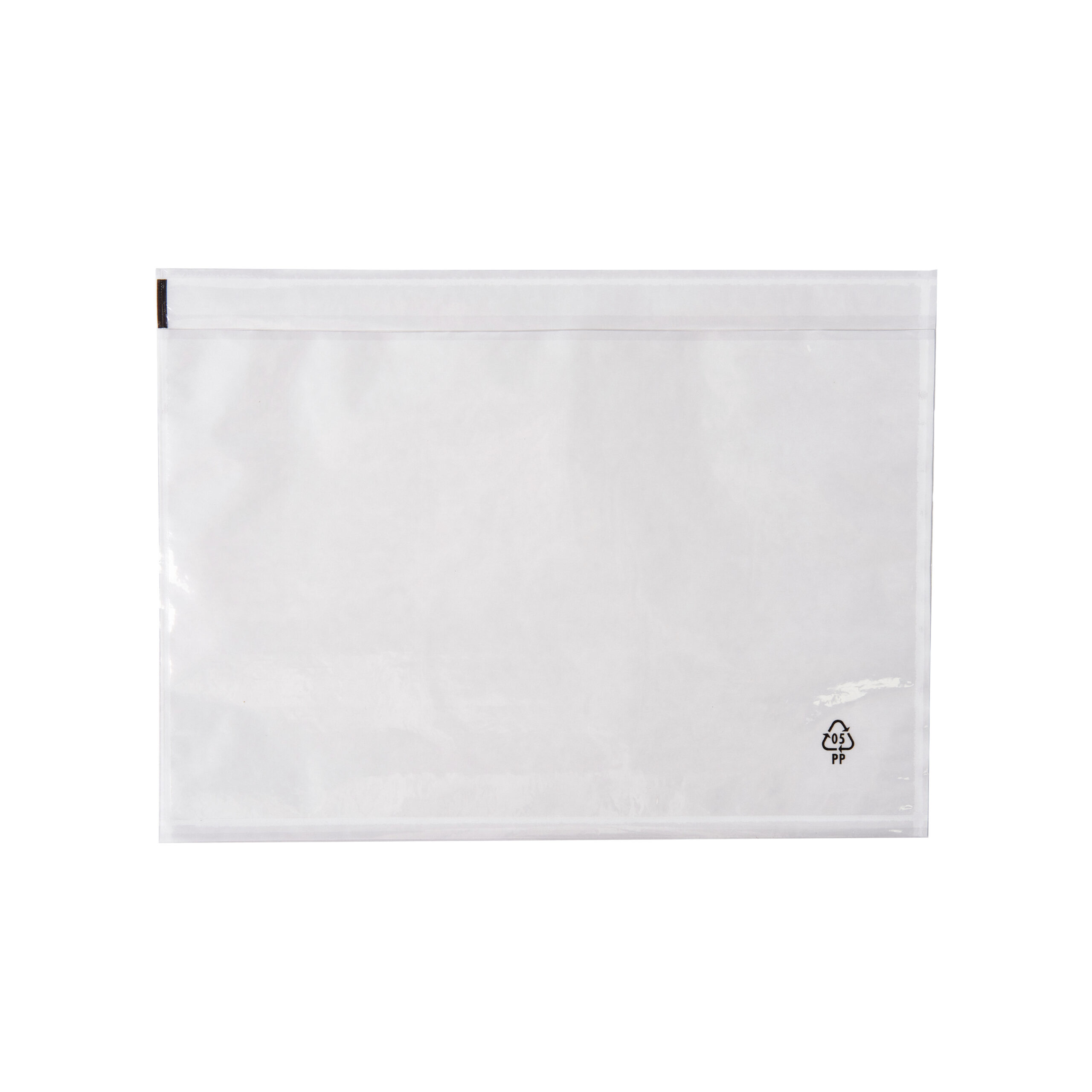 sobre packing list transparente anonimo sin impresion 228x165mm
