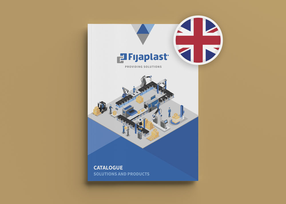 Download the Fijaplast 2024 Catalog. Discover leading machinery, consumables, and systems for industrial packaging to optimize your logistics and industry processes.