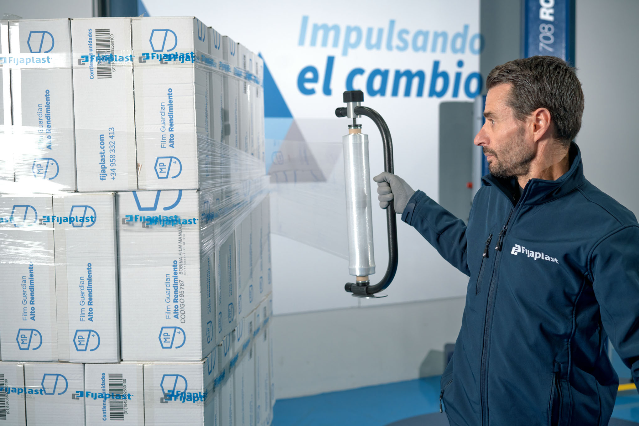 ¿Cómo calcular el consumo real de film estirable? 