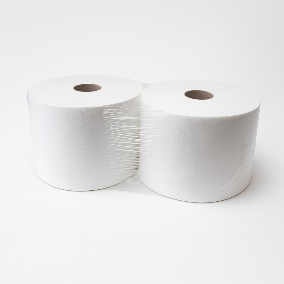 Pack de 2 bobinas de papel industrial de 332 metros