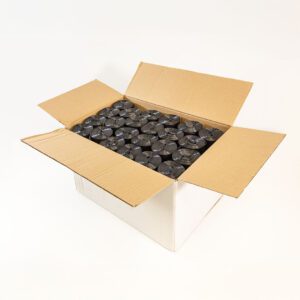 caja de bolsas de basura negras de 120 litros 24 rollos (72751)