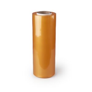 Bobina de film transparente industrial de PVC de 450mm y 1500m. La solución de packaging alimentario para proteger y preservar tus alimentos envasados en entornos industriales 02619
