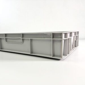 Caja de plástico de norma europea de 600x400x120 mm 497-perfil