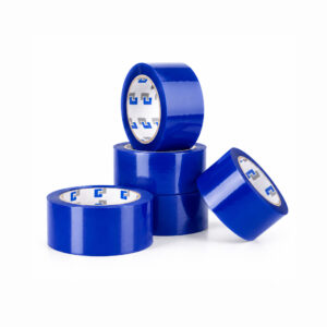 Varios precintos acrilicos azules 50 mm