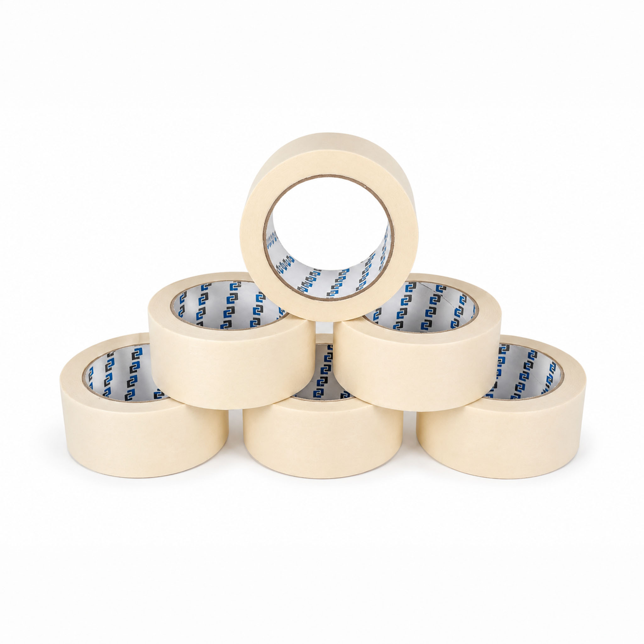 Algunos rollos de cinta crepe