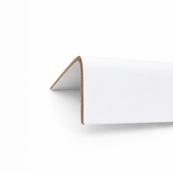 Cantonera de cartón blanco 40x2,5x2200mm